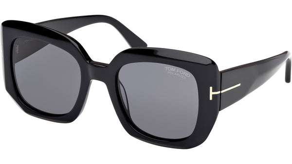 Occhiali da sole Tom Ford Carla-02 FT1220 01D Nero Lucido