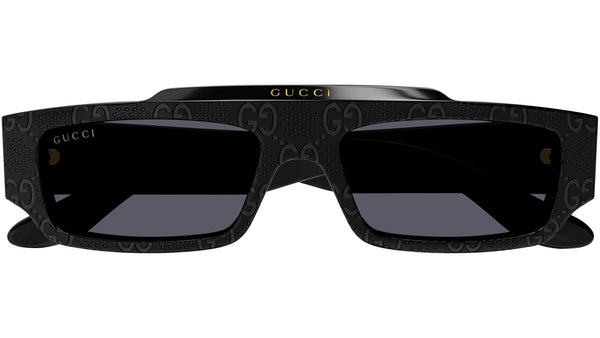Occhiali da sole Gucci GG1592S 001 Nero Solido Con Pattern - Main Image