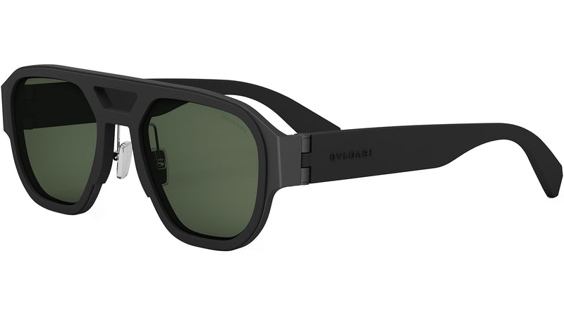 Aluminium Black Pilot Sunglasses