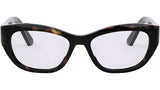 30MontaigneO B1I Havana Cat Eye Eyeglasses