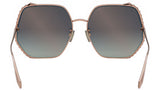 Serpenti Rose Geometric Sunglasses