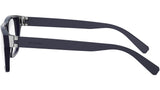 Aluminium Blue Rectangular Eyeglasses