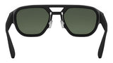 Aluminium Black Pilot Sunglasses