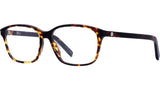 DiorEssentialO SI/F Dark Havana Squared Eyeglasses