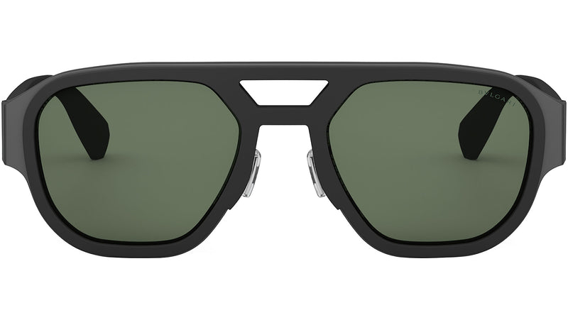 Aluminium Black Pilot Sunglasses