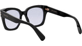 B.zero1 Black Geometric Eyeglasses
