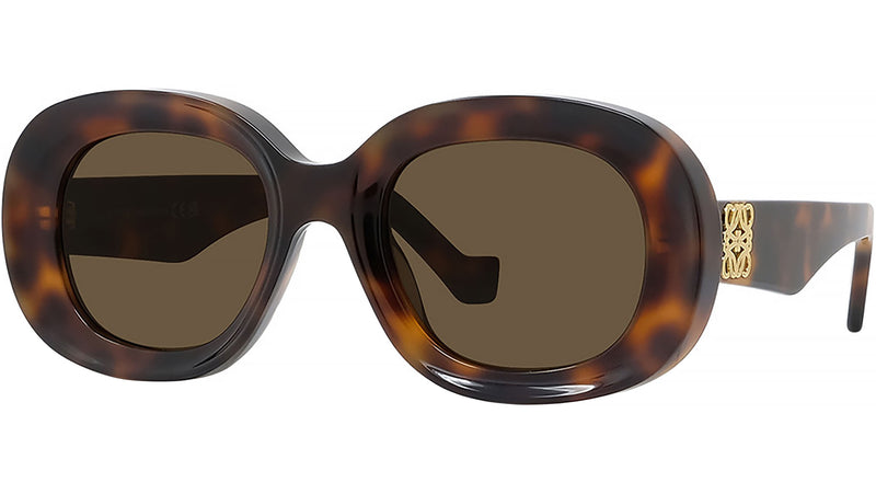 Chunky LW40103U 52E Havana Geometric Sunglasses