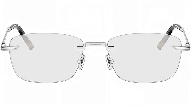 DiorBlackSuitO 27U Silver Oval Eyeglasses