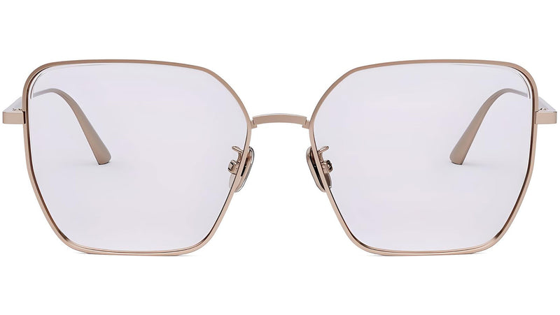 GemDiorO S6U Gold Geometric Eyeglasses