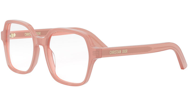 DiorMidnightO S1I Shiny Pink Geometric Eyeglasses