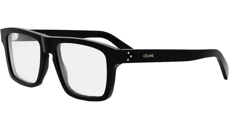 3 Dots Black Square Eyeglasses