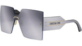DiorClub M5U Silver Mask Sunglasses