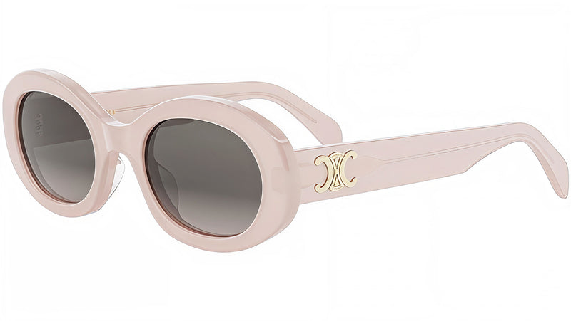 Triomphe Pink Oval Sunglasses