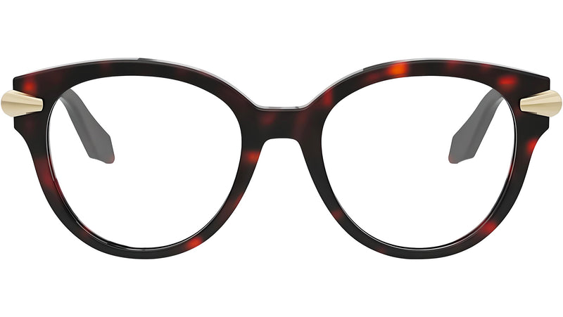 Serpenti Viper Havana Round Eyeglasses