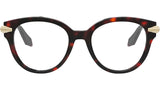 Serpenti Viper Havana Round Eyeglasses
