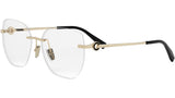 Bvlgari Bvlgari Yellow Geometric Eyeglasses
