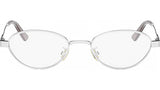 DiorCannageO R1U Silver Oval Eyeglasses