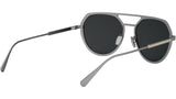 Octo Silver Geometric Sunglasses