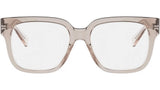 Triomphe Brown Square Sunglasses