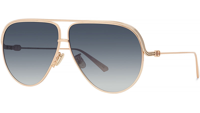 EverDior A1U Rose Gold Pilot Sunglasses