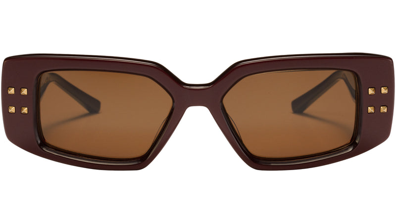 V CINQUE bordeaux yellow gold