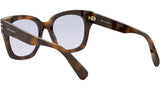 B.zero1 Havana Geometric Eyeglasses
