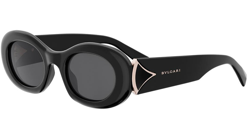 Diva’s Dream Black Oval Sunglasses