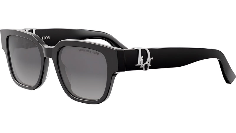 Dior Oblique S1I Black Squared Sunglasses