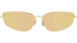 GV Speed Yellow Cat Eye Sunglasses
