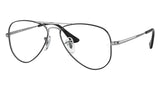 Aviator Kids RY1089 4074 Black on Silver
