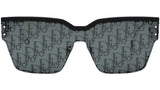 DiorClub M4U Black Geometric Sunglasses