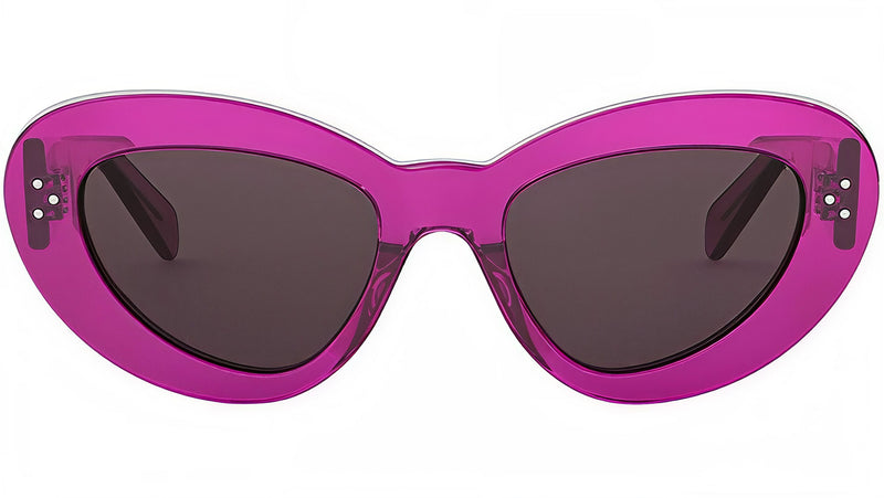 CELINE 3 Dots Pink Cat Eye Sunglasses