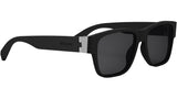 Bvlgari Aluminium Black Geometric Sunglasses