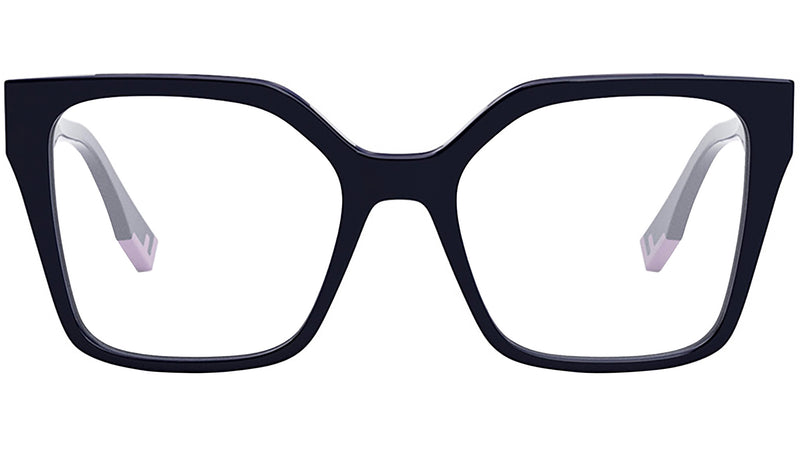 Fendi Way Blue Square Eyeglasses