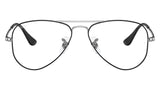 Aviator Kids RY1089 4074 Black on Silver