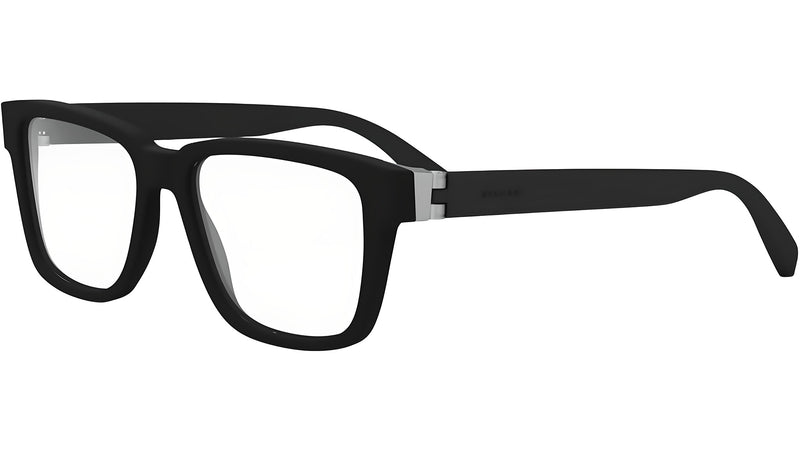 Bvlgari Aluminium Black Square Eyeglasses