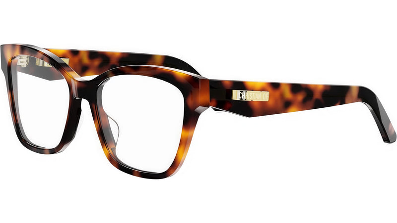 CDiorO S4I Havana Cat Eye Eyeglasses