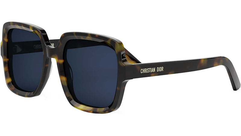 DiorMidnight S4I Shiny Havana Butterfly Sunglasses