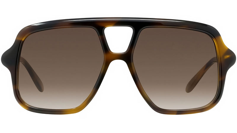 Slim Tortoise Pilot Sunglasses