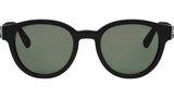 Bvlgari Aluminium Black Round Sunglasses