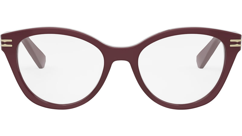 B.zero1 Bordeaux Cat Eye Eyeglasses