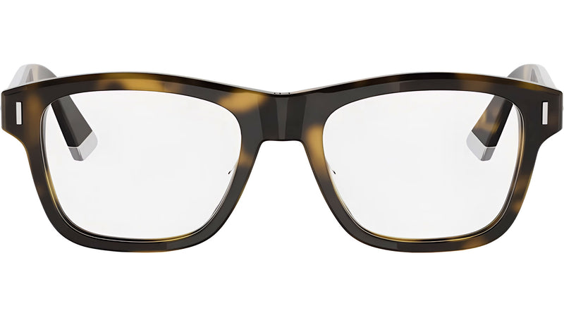DiorTailoringO S2I Havana Rectangular Eyeglasses