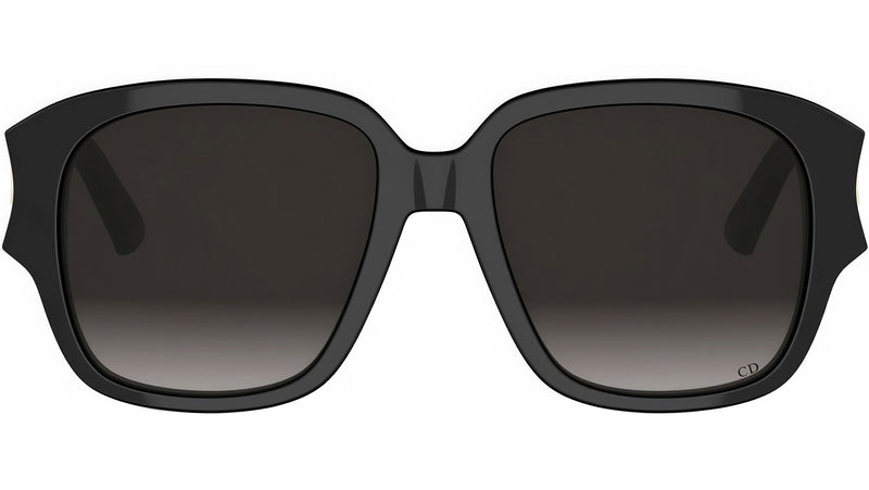 DiorGlow S2I Black Geometric Sunglasses