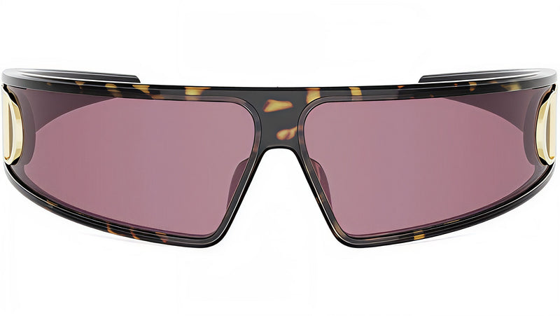 VeryDior M1U Havana Shield Sunglasses