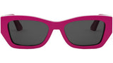 MissDior S1I Fuchsia Geometric Sunglasses