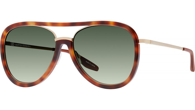 Fossett Havana Pilot Sunglasses