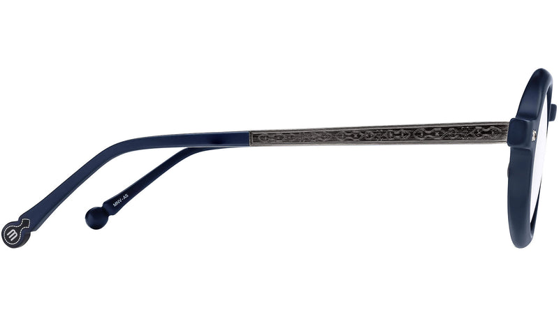 M2067 Matte Navy - Antique Silver