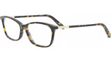 Mini CD O B8I Havana Rectangular Eyeglasses
