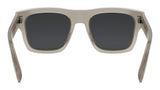 B.zero1 Brown Geometric Sunglasses