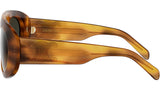 Triomphe Stamp Havana Pilot Sunglasses